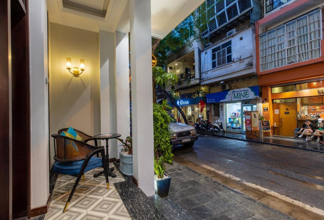 Golden Legend Boutique Hotel & Travel Hanoi Exterior foto